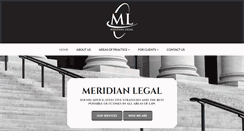Desktop Screenshot of meridianlegal.com.au